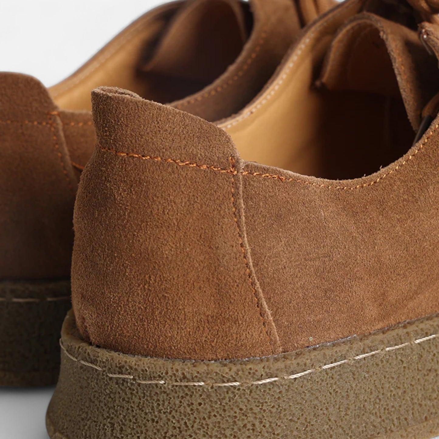 Olivebury | Men’s Suede Lace-Up Oxford Shoes