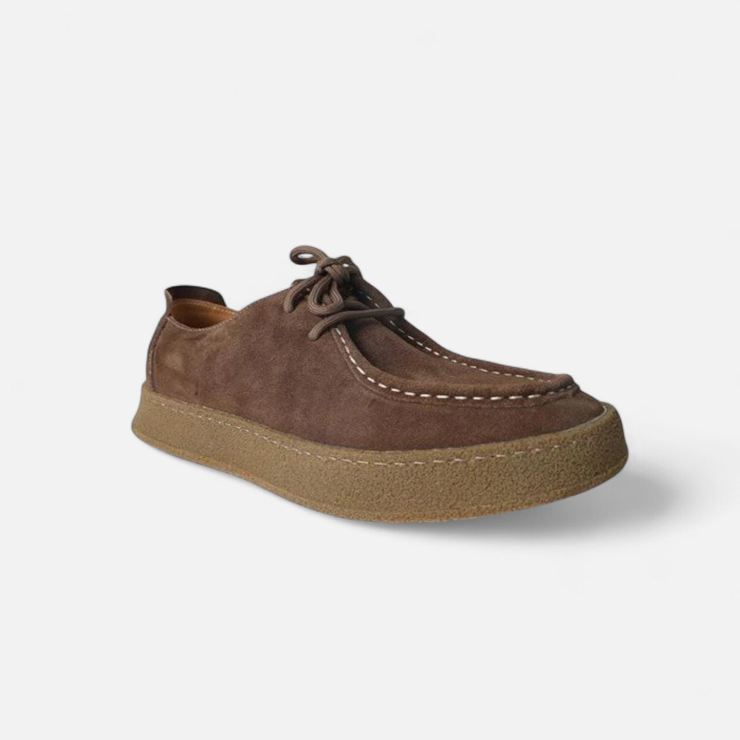 Olivebury | Men’s Suede Lace-Up Oxford Shoes