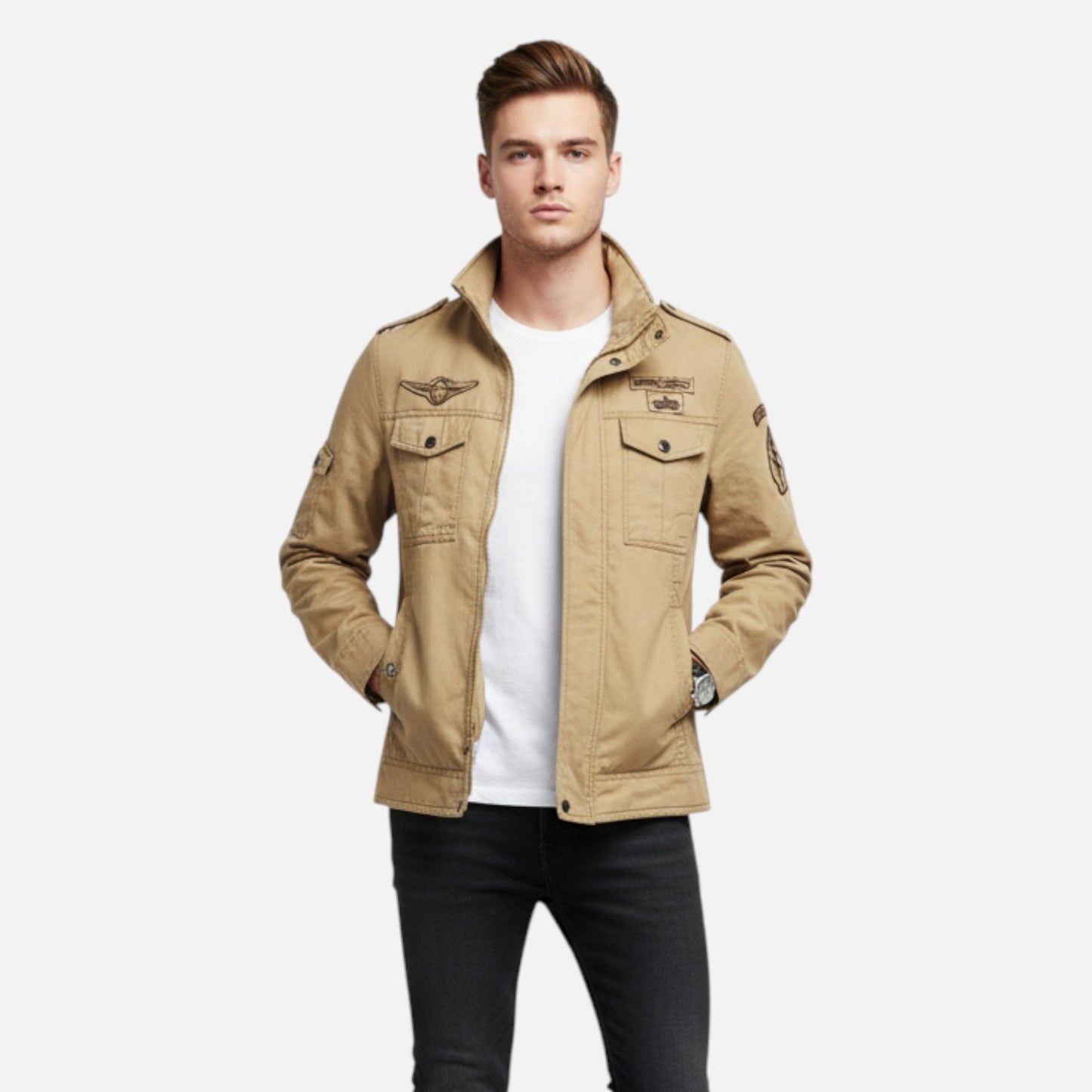 Olivebury | Men’s Air Force Cargo Jacket