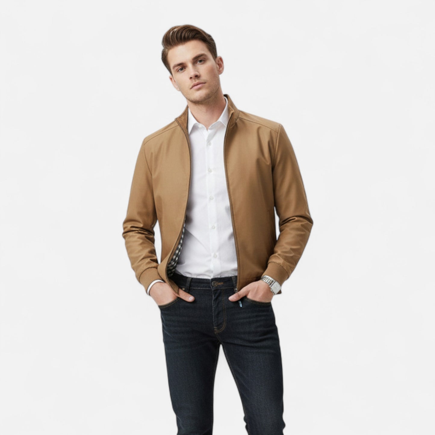 Olivebury | Men’s Bomber Jacket