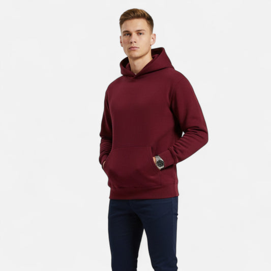 Olivebury | Men’s Fleece-Lined Winter Hoodie