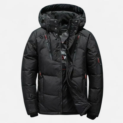 Olivebury | Men’s Hooded Down Puffer Jacket