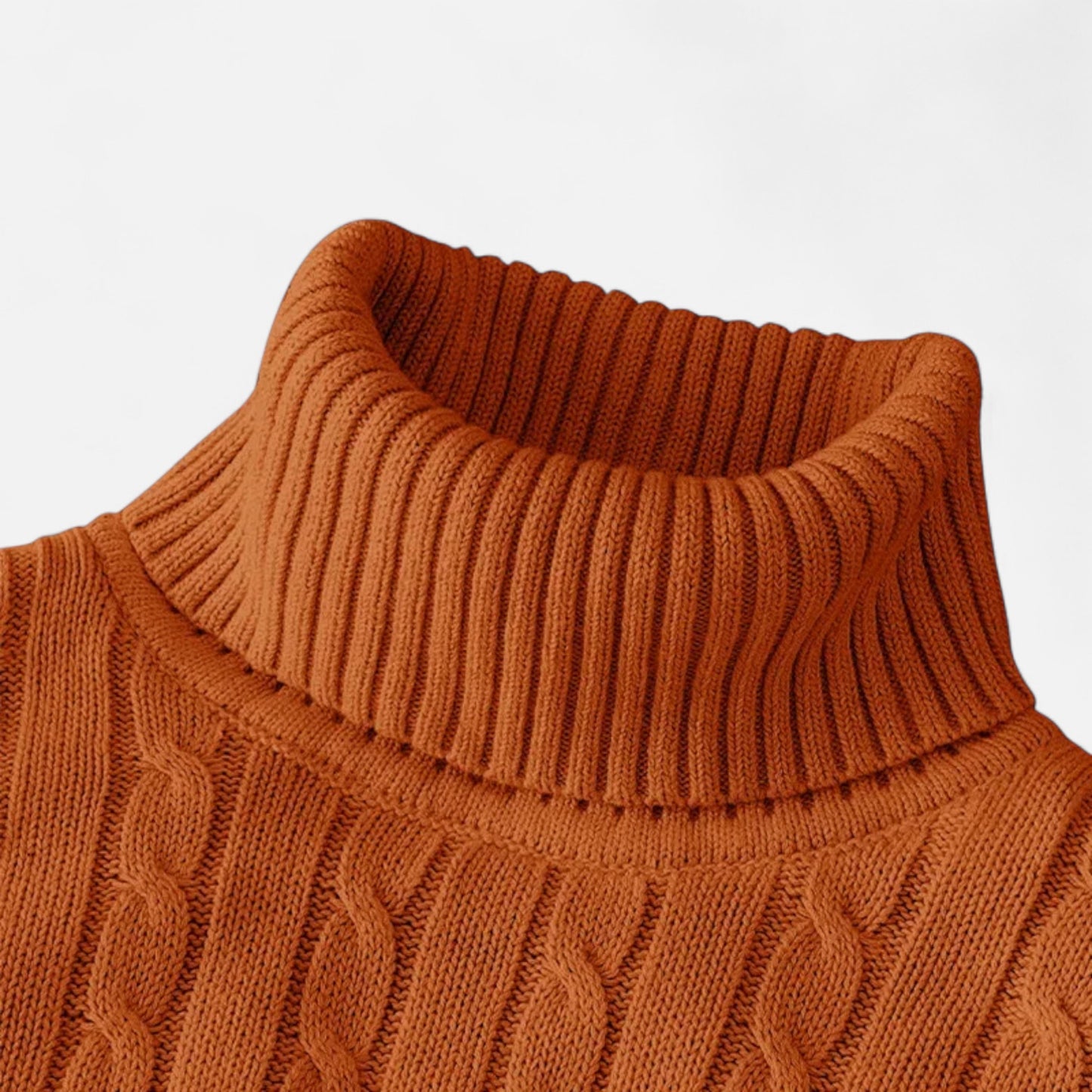 Olivebury | Men’s Classic Turtleneck Sweater