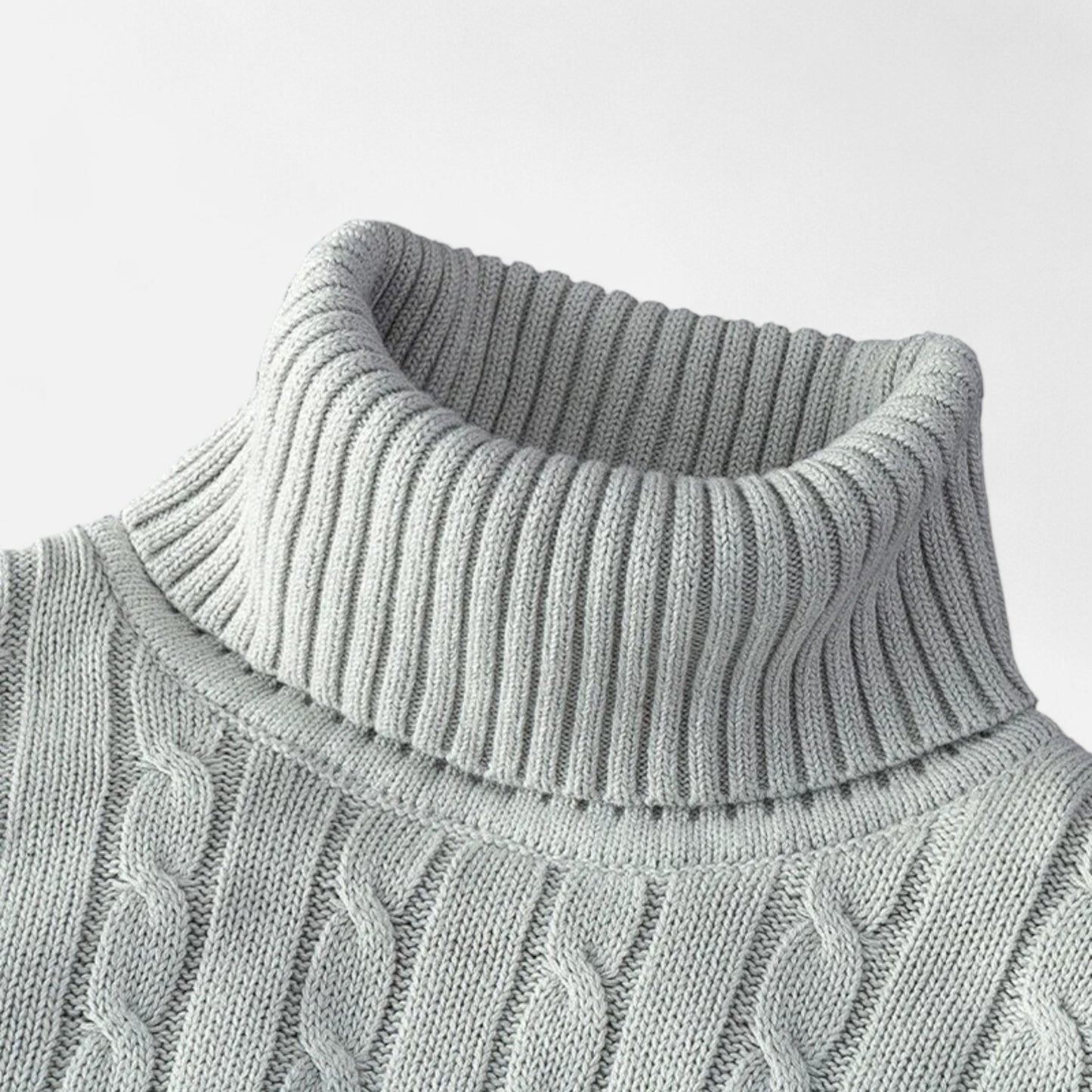 Olivebury | Men’s Classic Turtleneck Sweater