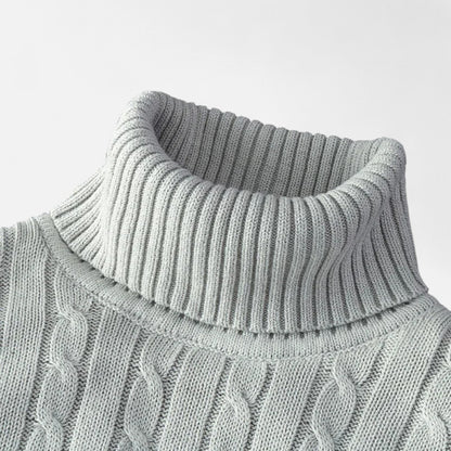 Olivebury | Men’s Classic Turtleneck Sweater