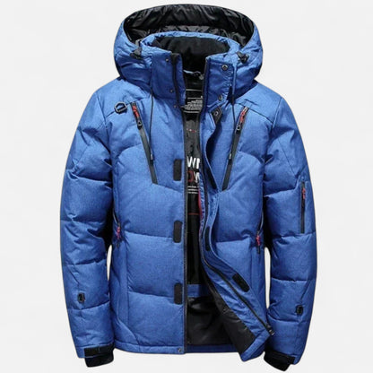 Olivebury | Men’s Hooded Down Puffer Jacket