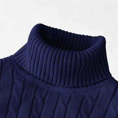 Olivebury | Men’s Classic Turtleneck Sweater