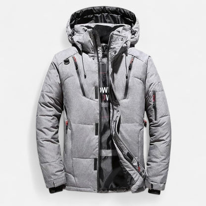 Olivebury | Men’s Hooded Down Puffer Jacket