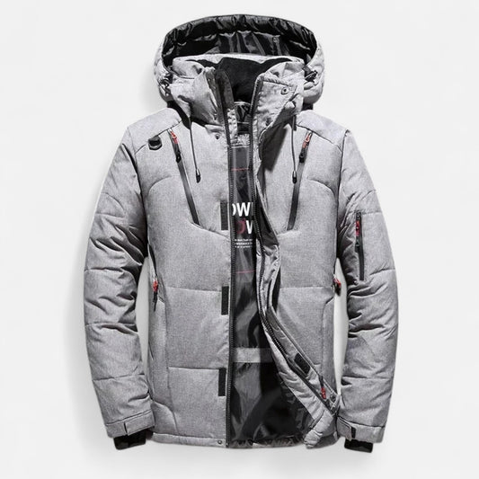 Olivebury | Men’s Hooded Down Puffer Jacket