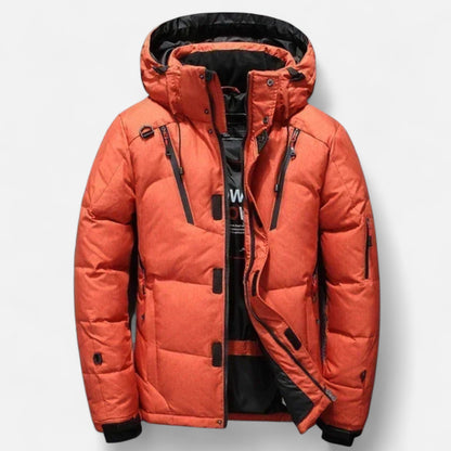 Olivebury | Men’s Hooded Down Puffer Jacket