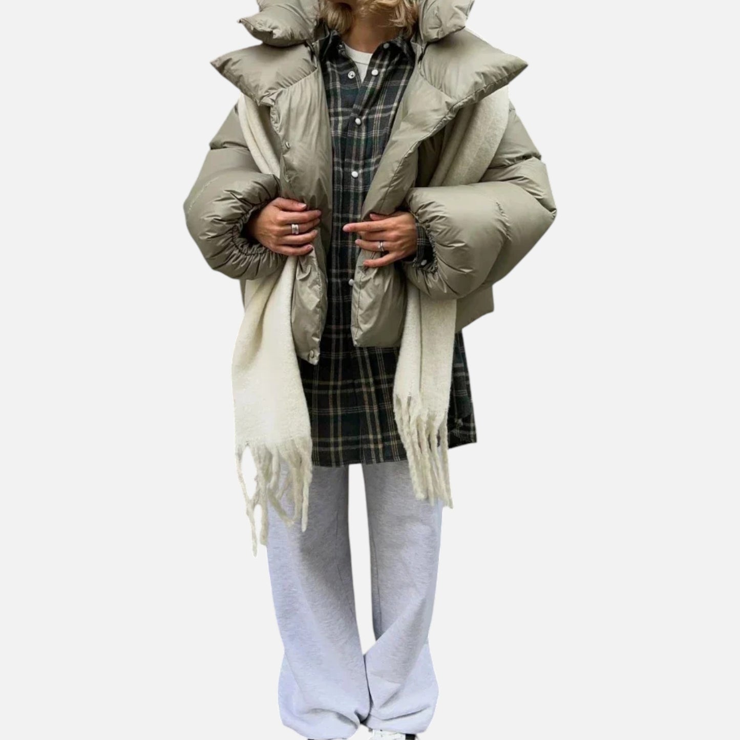 Olivebury | Women’s Oversized Puffer Parka