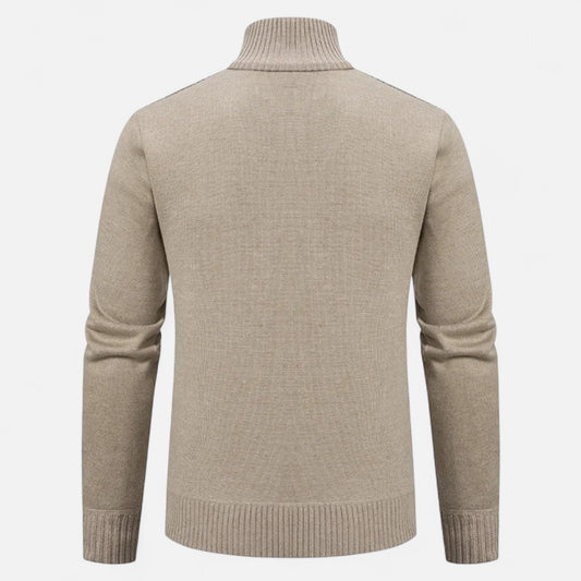 Olivebury | Men’s Heritage Quilted Sweater Jacket