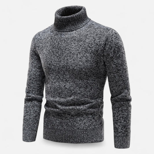 Olivebury | Men’s Fleece Turtleneck Pullover