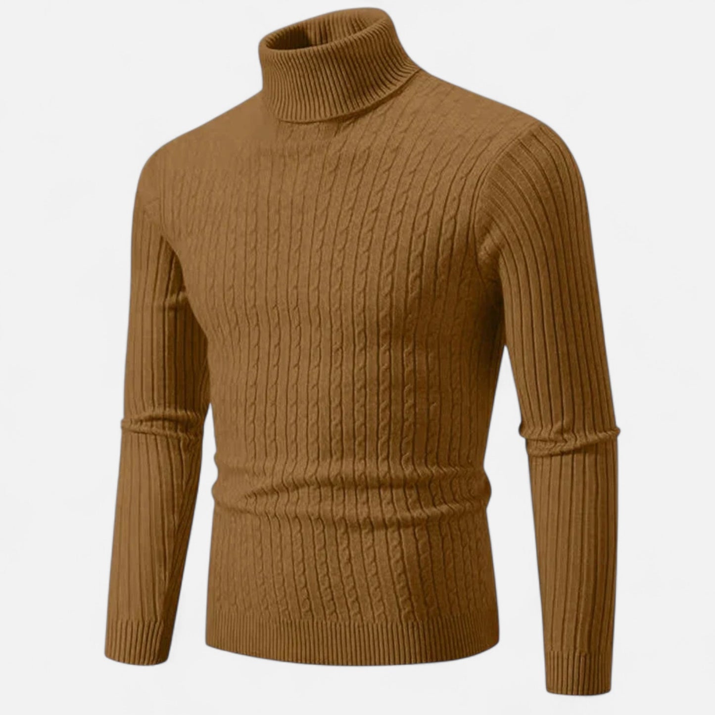 Olivebury | Men’s Classic Turtleneck Sweater