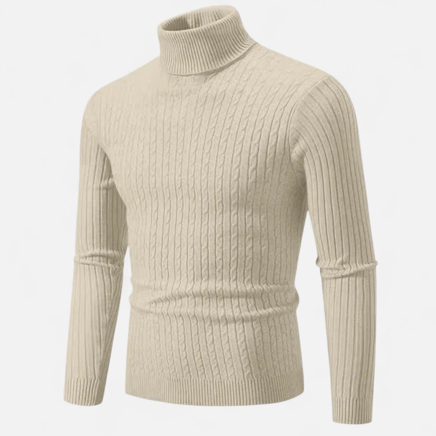 Olivebury | Men’s Classic Turtleneck Sweater