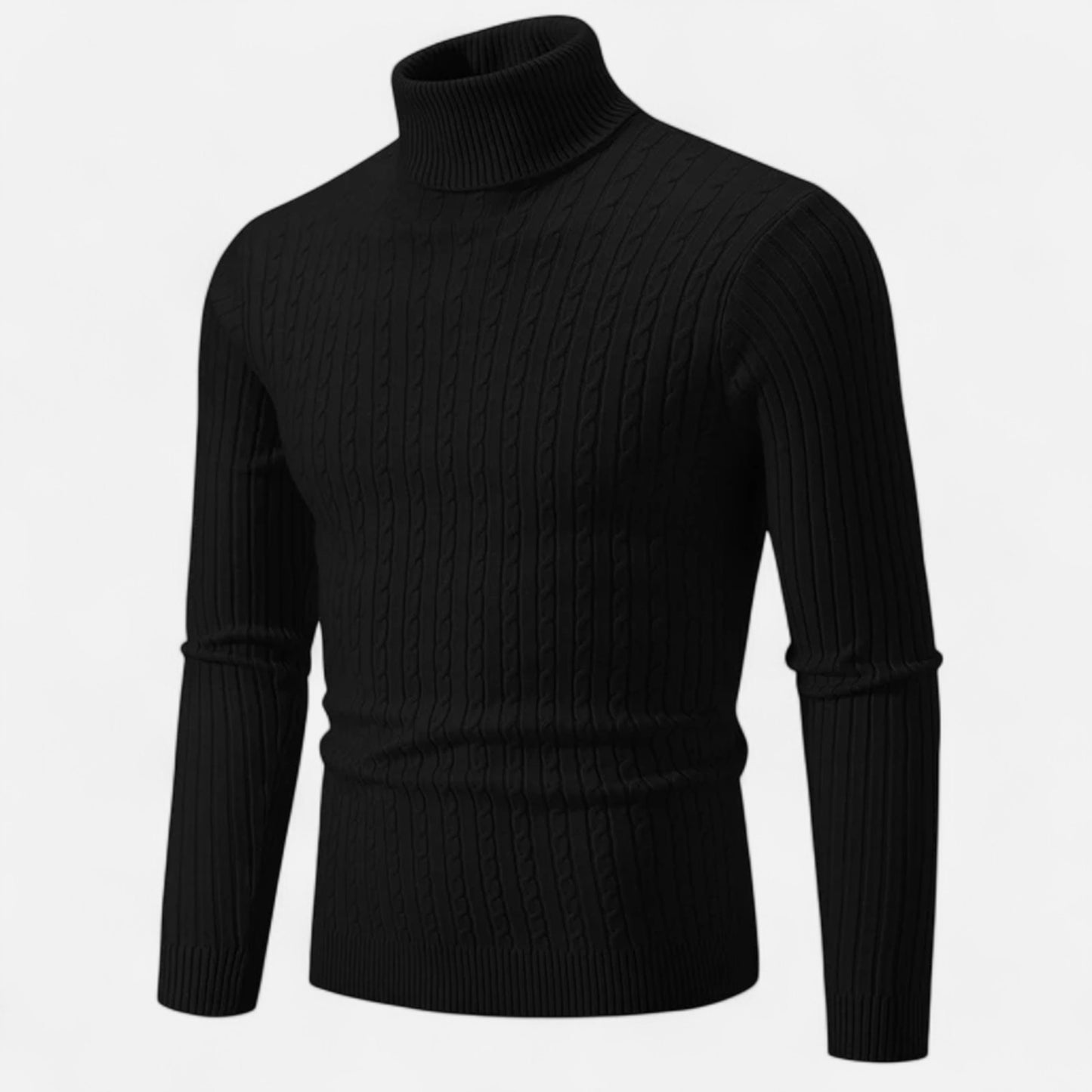 Olivebury | Men’s Classic Turtleneck Sweater